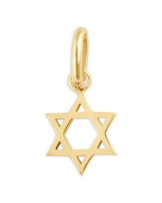 Gigi Clozeau 18K Yellow Gold Star of David Pendant | Bloomingdale's