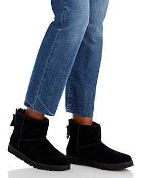 UGG® - Women's Classic Logo Zip Mini Boots