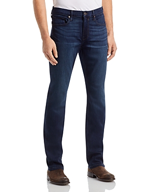 Paige Federal Slim Straight Jeans In Russ