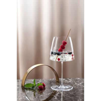 Metro Chic Red Wine Glasses, Set of 2