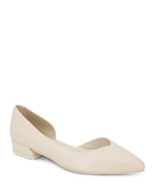 Kenneth Cole Women's Carolyn Slip On D'orsay Flats In Bianca