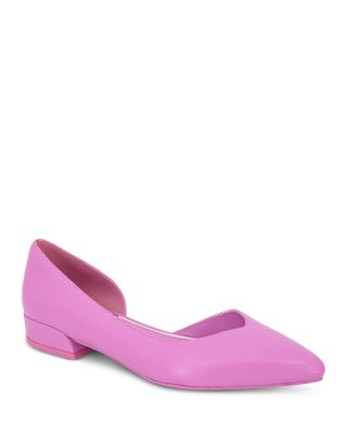 Kenneth Cole Women's Carolyn Slip On D'orsay Flats In Pink | ModeSens