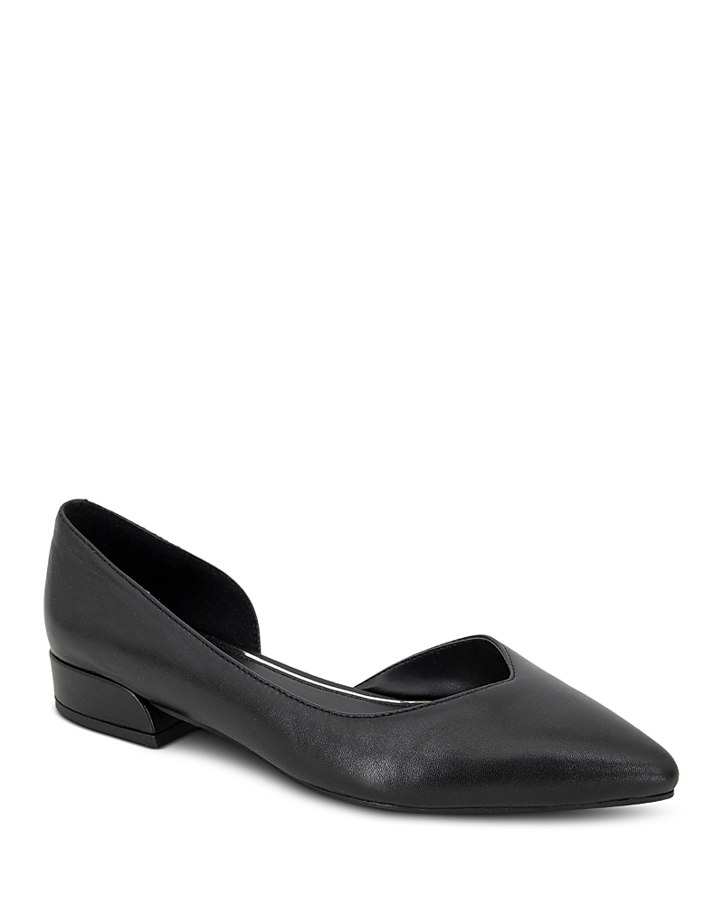 Kenneth Cole Women's Carolyn Slip On D'orsay Flats In Black