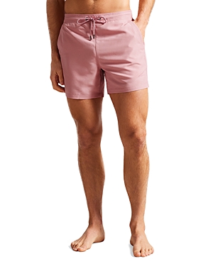 Ted Baker Hiltree Plain Swimshorts In Pink