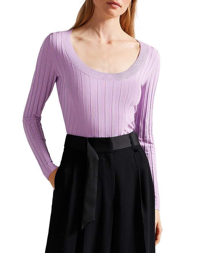 Ted Baker - Jolia Ribbed Knit Top