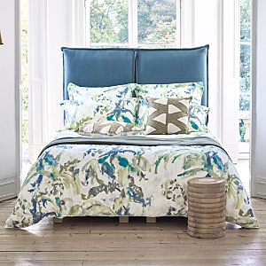 Zoffany Long Water Botanical Duvet Cover, Full/queen In Green