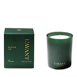L'avant Collective Candle, Winter Fir 8 Oz. In Green