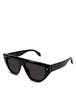 Alexander McQUEEN Spike Studs Squared Sunglasses, 54mm