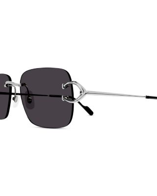  Signature C Rectangular Sunglasses, 59mm