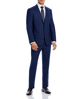 Hart Schaffner Marx - New York Regular Fit Windowpane Suit
