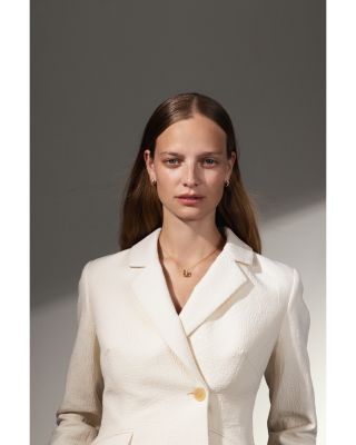 18K White & Yellow Gold Fusion Diamond Puzzle Inspired Pendant Necklace, 17.72"