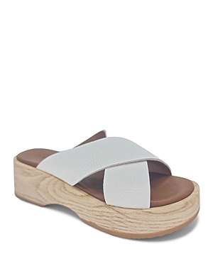 GENTLE SOULS BY KENNETH COLE GENTLE SOULS BY KENNETH COLE WOMEN'S ORION SLIP ON PLATFORM SANDALS