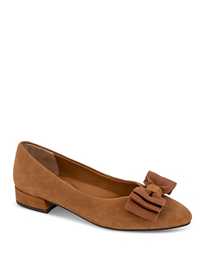 Shop Gentle Souls By Kenneth Cole Women's Atlas Slip On Embellished Flats In Cognac