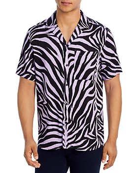 HUGO - Ellino Zebra Print Regular Fit Shirt