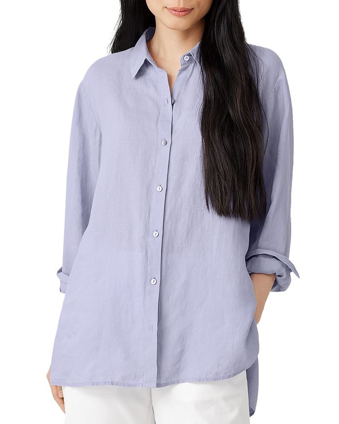 Eileen Fisher Classic Collar Shirt | Bloomingdale's