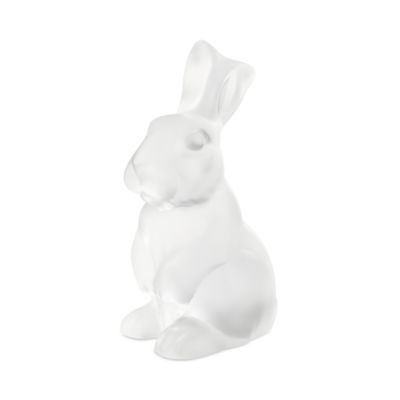 Lalique - Toulouse Resting Rabbit Sculpture