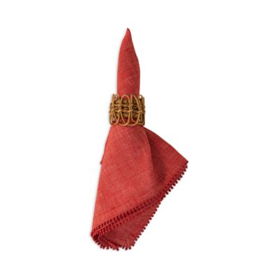  Trim Linen/Cotton Napkin