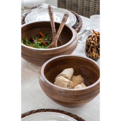Bilbao Wood 12" Serving Bowl