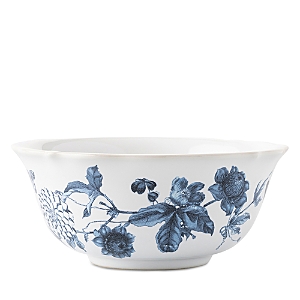 Juliska Field of Flowers Chambray Cereal/Ice Cream Bowl