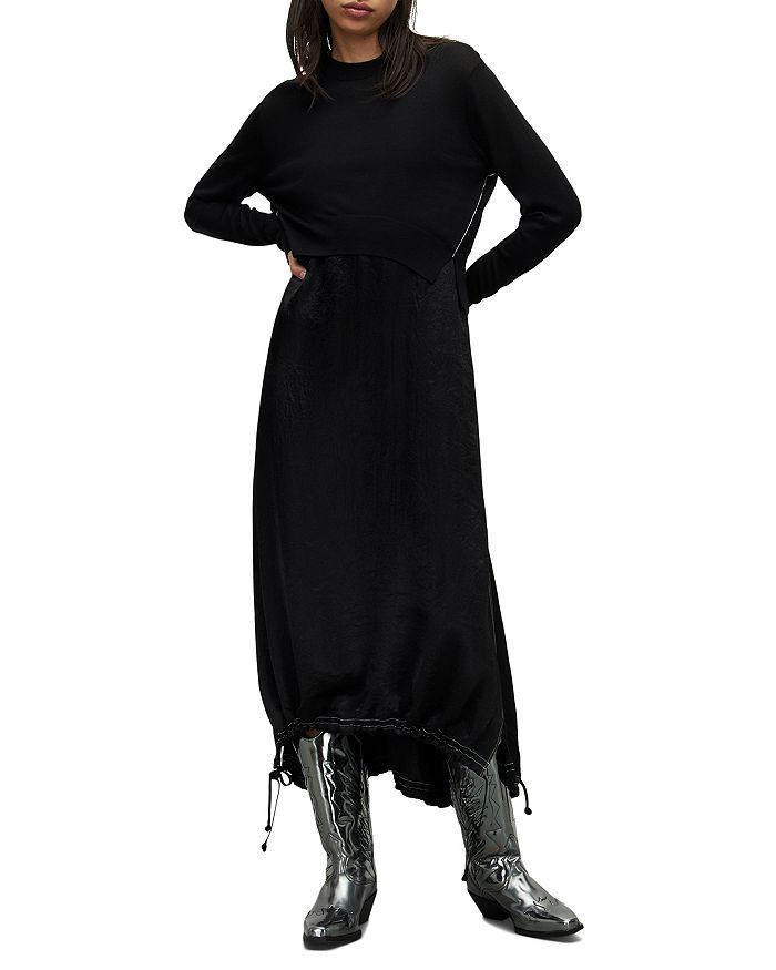 Layered deals slip dress