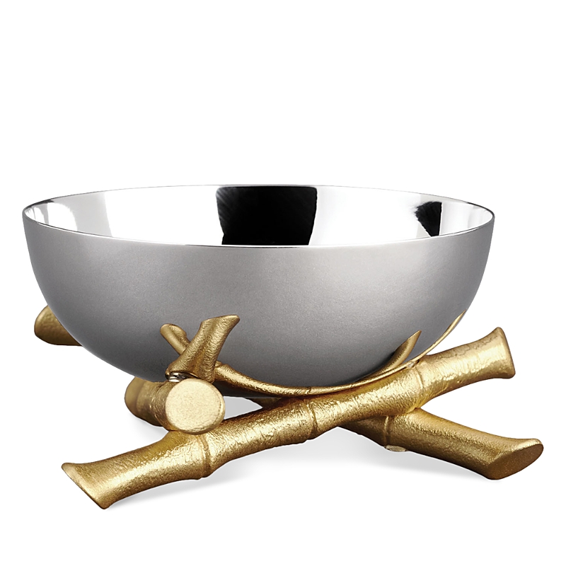 L'objet Bambou Small Bowl In Silver