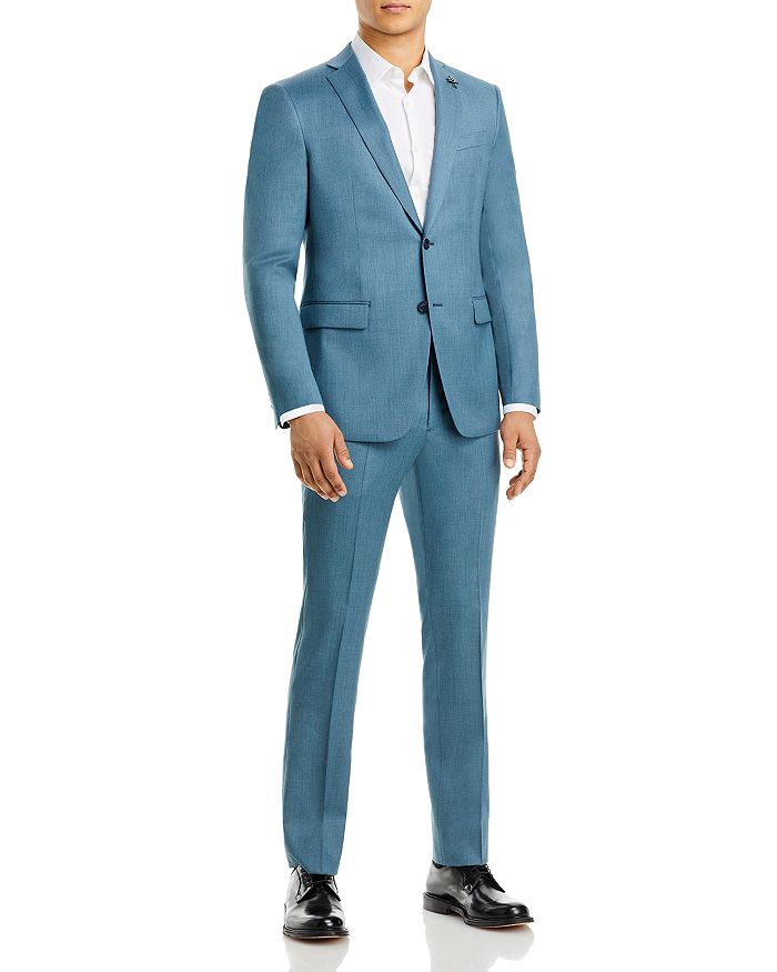 John Varvatos Star USA Melange Solid Slim Fit Suit Separates ...