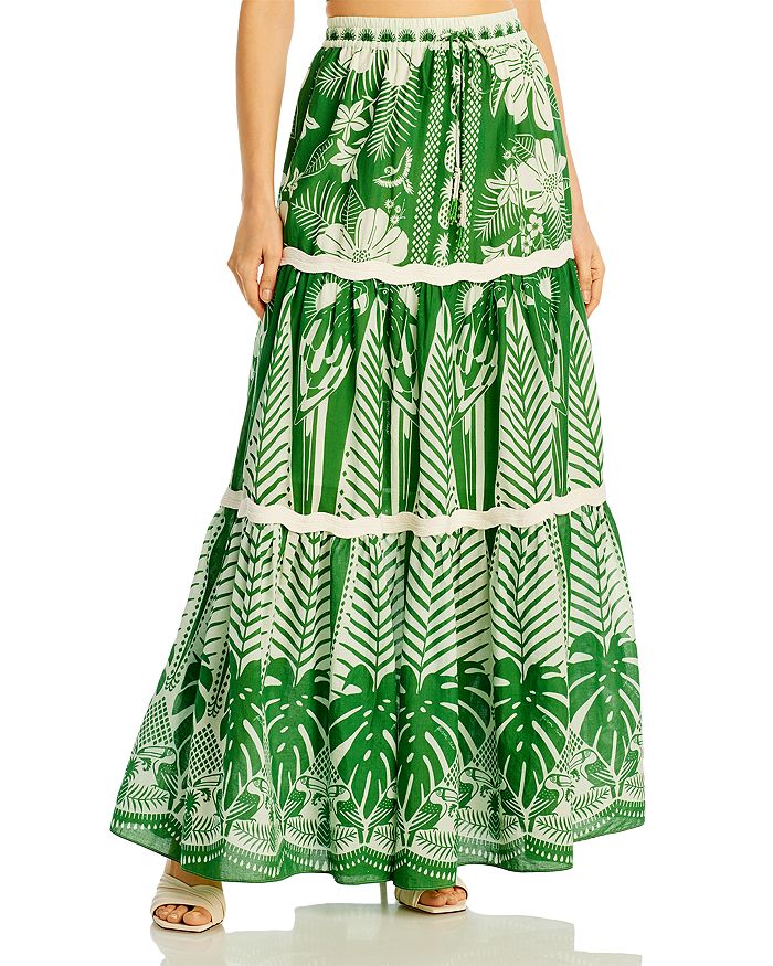 FARM Rio Macaw Elegance Maxi Skirt