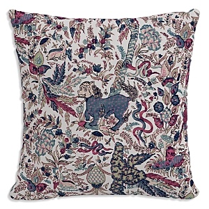 Sparrow & Wren Patterned Decorative Pillow, 18 X 18 In Bali Lion Jewel