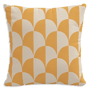 Shop Sparrow & Wren Patterned Decorative Pillow, 18 X 18 In Scallop Stone Gold Oga