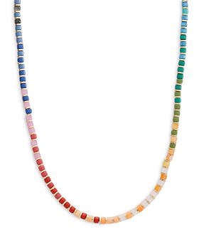 AQUA - Rainbow Beaded Necklace, 13" - 100% Exclusive 