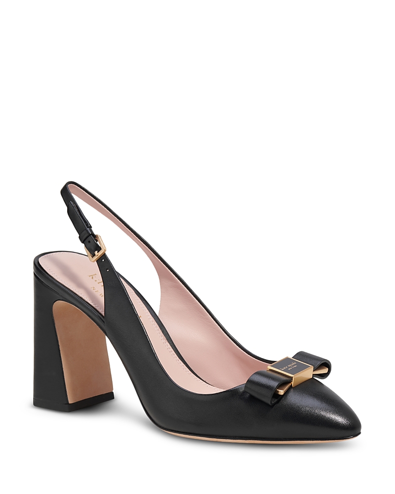 kate spade new york Women’s Bowdie Slip On Slingback High Heel Pumps