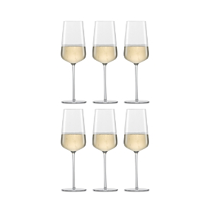 Schott Zwiesel Vervino Champagne Glass, Set Of 6 In Clear