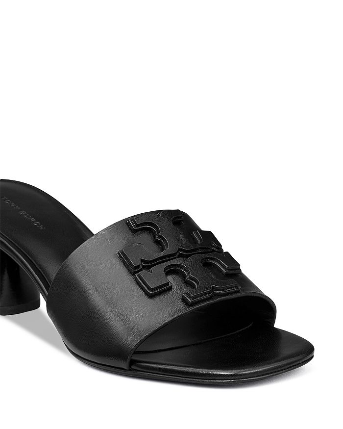 Shop Tory Burch Women's Ines Mule Sandals In Perfect Black