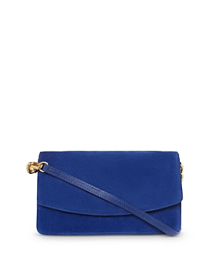 HOBBS LONDON KENSINGTON SUEDE CLUTCH