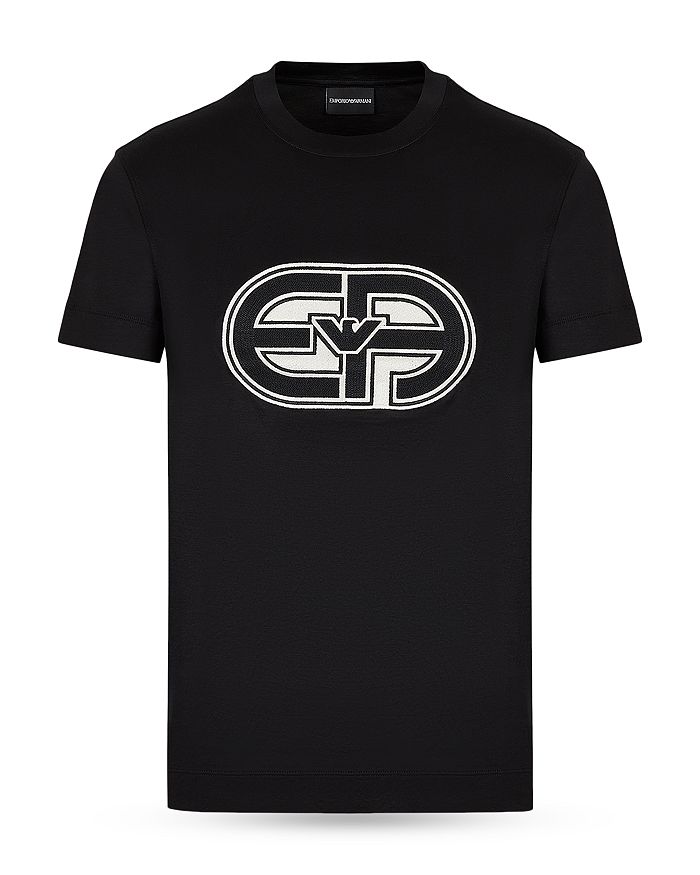Emporio Armani Emporio Armani logo-patch Longsleeved Shirt main image 1
