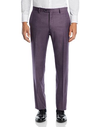 John Varvatos Star USA - Sharkskin Slim Fit Suit Pants