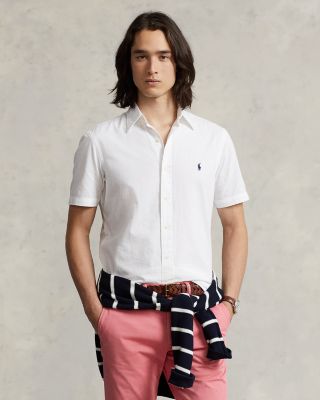 Classic Fit Prepster Seersucker Short Sleeve Shirt
