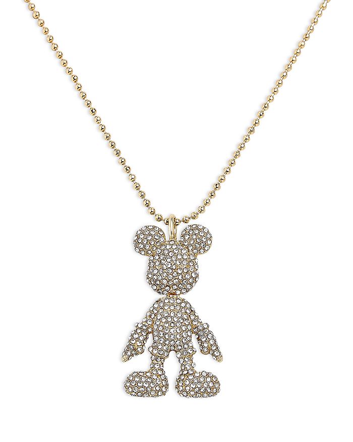 BAUBLEBAR Disney Pav Mickey Mouse Pendant Necklace 24 27