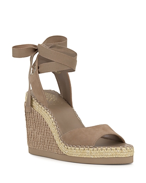 Vince Camuto Women's Bendsen Wedge Espadrille Sandals In Medium Beige