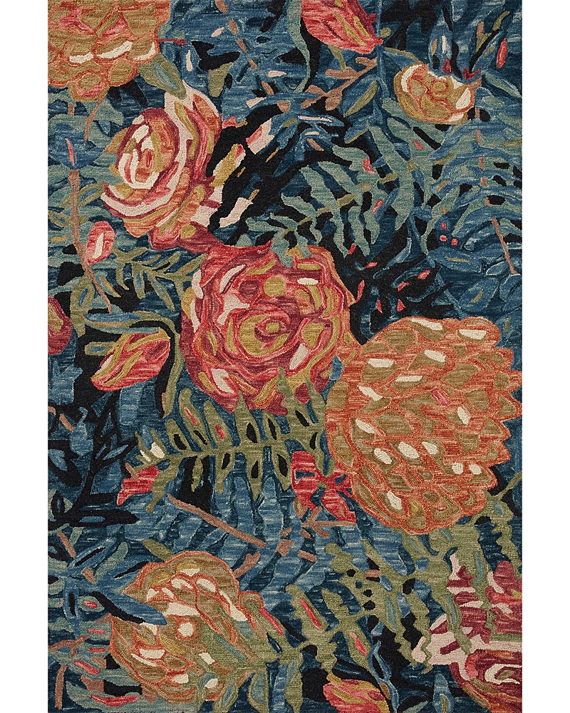 Loloi Belladonna Blm-02 Area Rug, 2'3 X 3'9 In Black