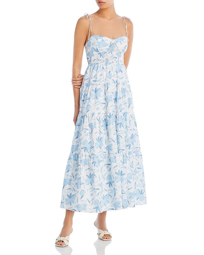 WAYF Smocked Tiered Maxi Dress | Bloomingdale's