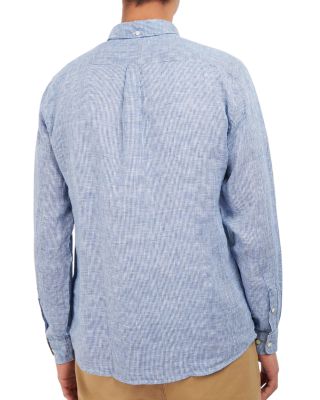 Linton Long Sleeve Micro Check Pattern Shirt
