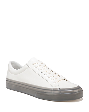 Vince Fulton Dipped Sneaker In Ivory/smoke