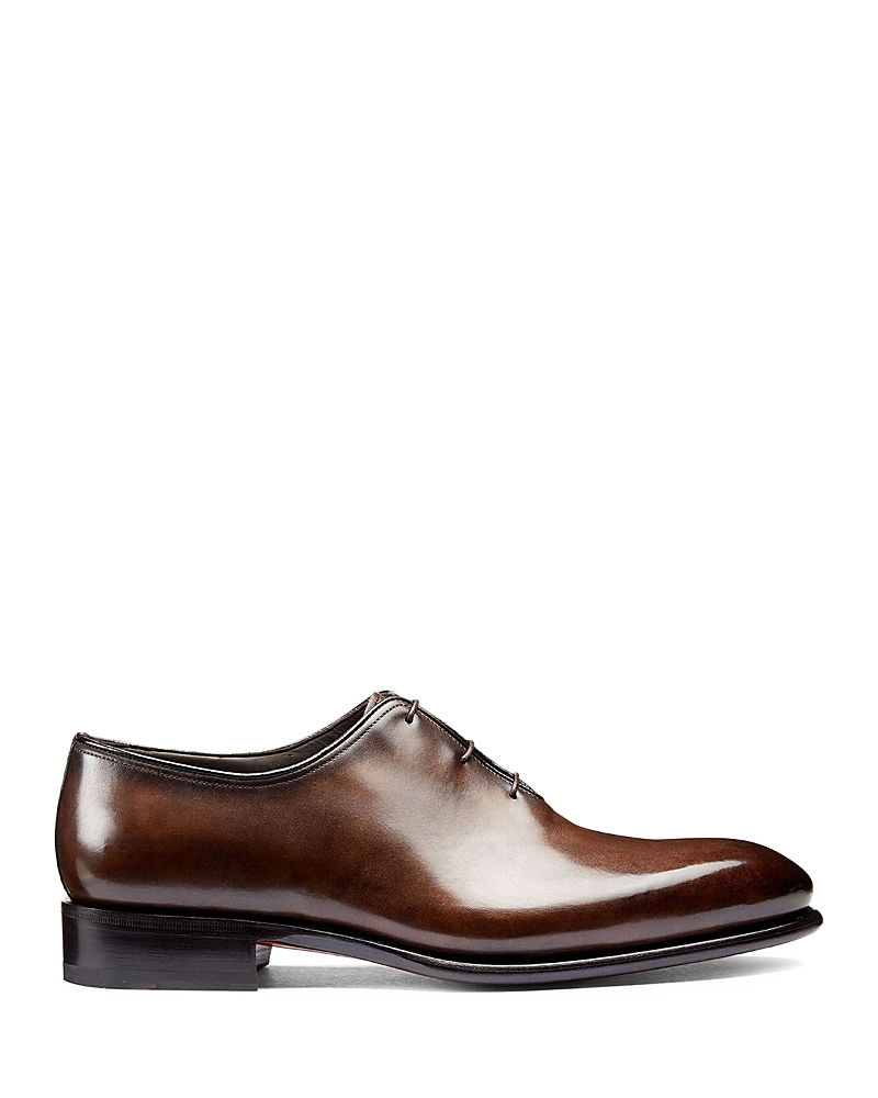 SANTONI MEN'S CARTER WHOLECUT LACE UP DRESS SHOES