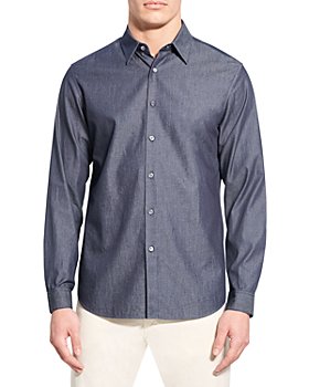 Theory - Irving Chambray Button Up Shirt