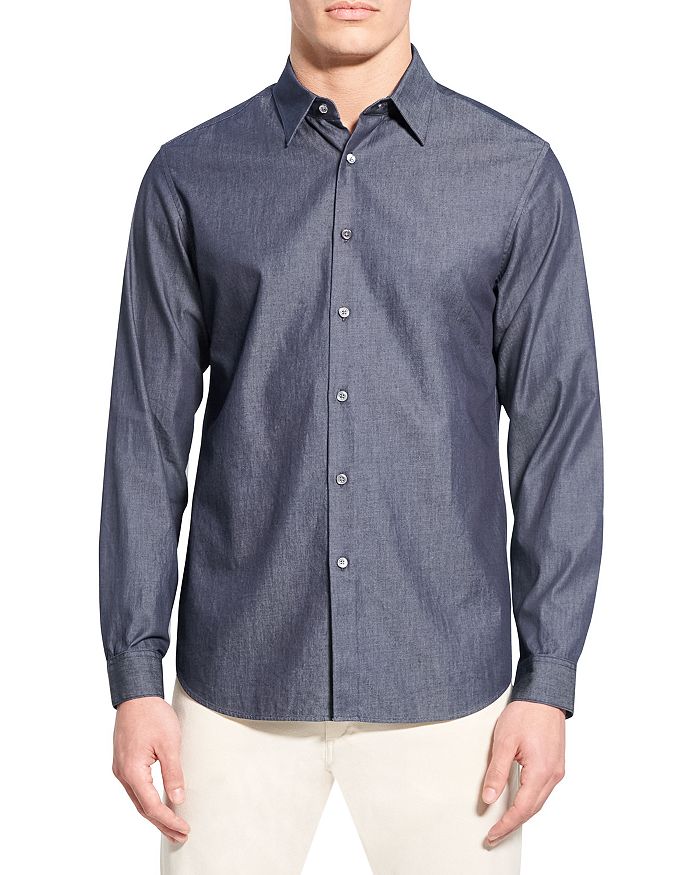 Roark Scholar Chambray Button Up Shirt