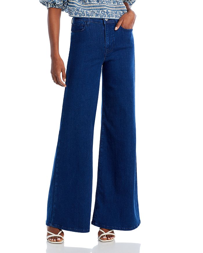 FRAME - Le Palazzo High Rise Wide Leg Jeans in Umma