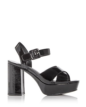 JEFFREY CAMPBELL WOMEN'S AMMA PLATFORM HIGH BLOCK HEEL SANDALS