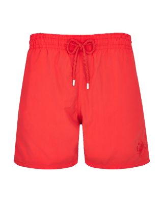 Vilebrequin Crabs Classic Short In Coquelicot