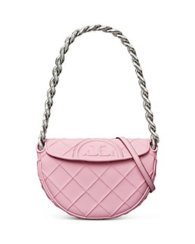 Light pink Tory Burch crossbody purse 